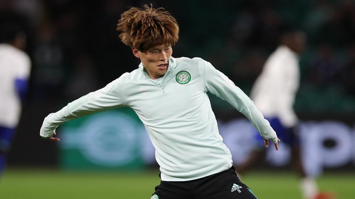 Celtic striker Kyogo Furuhashi